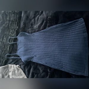 Navy blue shein dress